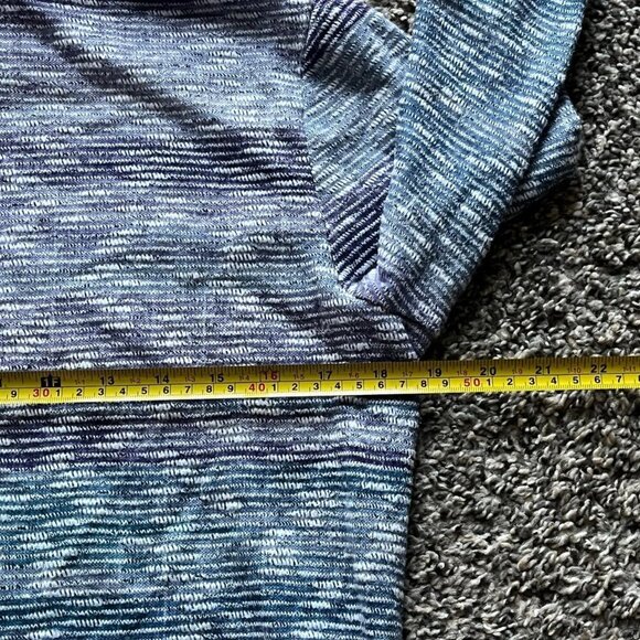 Soft Blue And Purple Gradient Christopher & Banks hoodie, Womens Medium Pullover - Picture 5 of 6